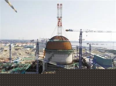 2018��3��21�գ�����˵�6�Ż��鷴Ӧ�ѳ���񷶥��װ��ɡ��к˼��Ź�ͼ